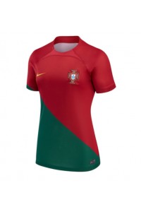 Fotbalové Dres Portugalsko Dámské Domácí Oblečení MS 2022 Krátký Rukáv